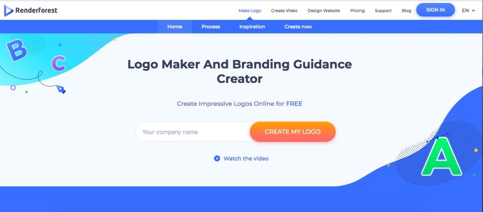 best Logo Maker renderforest