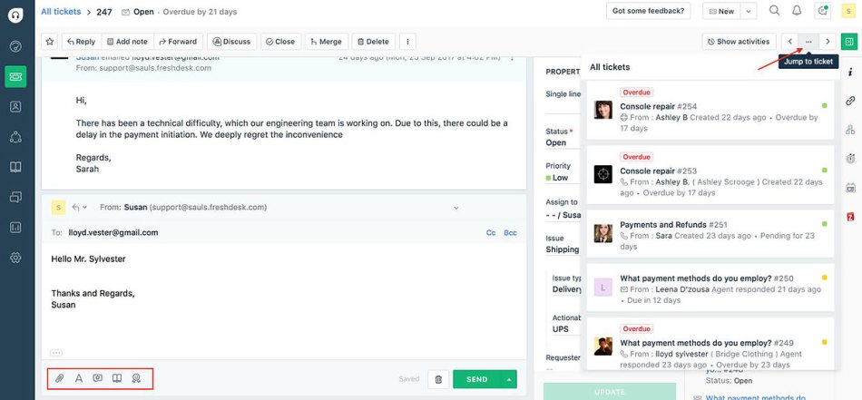 Freshdesk Customer Service Tool