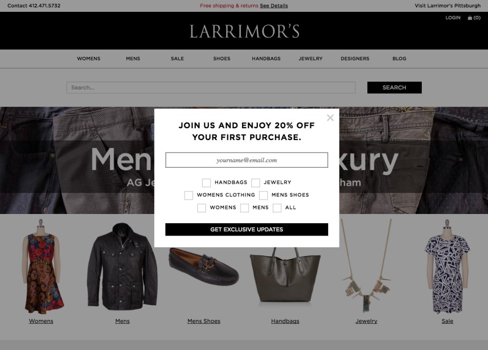 Larrimor's Discount