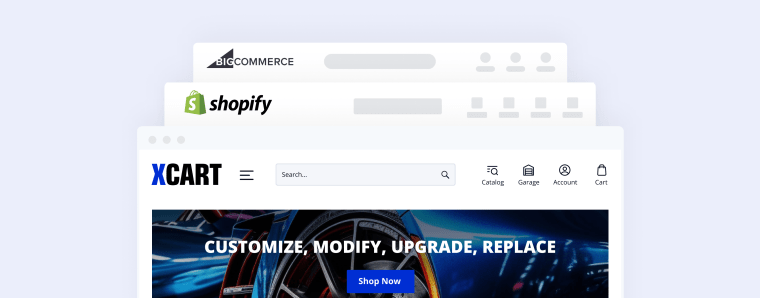Thumbnail for post: X-Cart vs. Shopify vs. BigCommerce for Automotive Aftermarket eCommerce Businesses