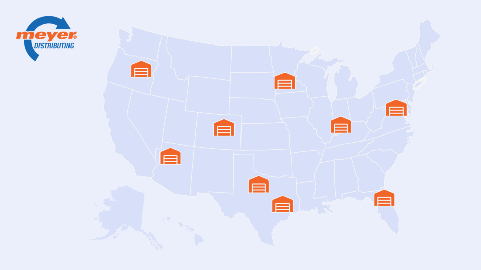Meyer Distributing warehouses