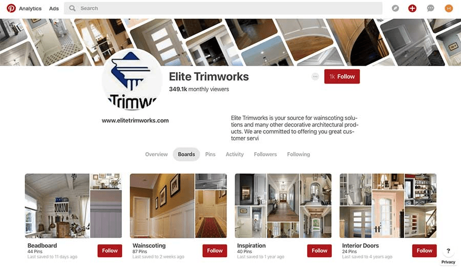 Elite Trimworks on Pinterest