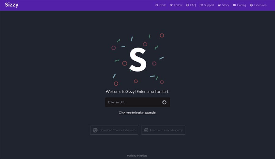 Sizzy Web Design Tool