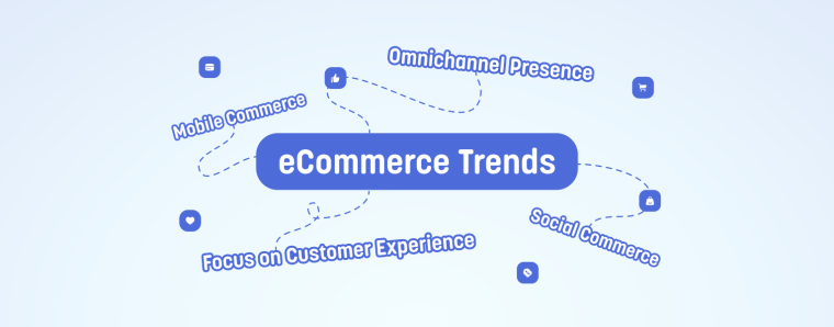 Thumbnail for post: What Shapes the Future of eCommerce? Top 7 eCommerce Industry Trends to Watch in 2023