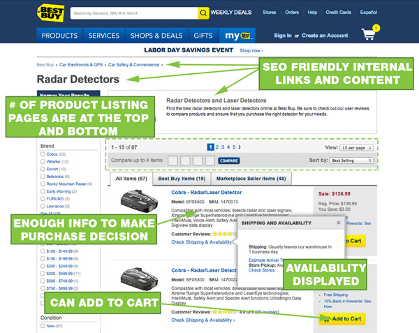 BestBuy website