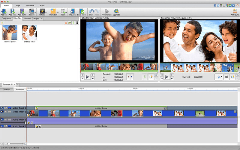 VideoPad Video Editor